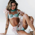 Blushing Plume 5-Piece Lingerie Set | S,M,L
