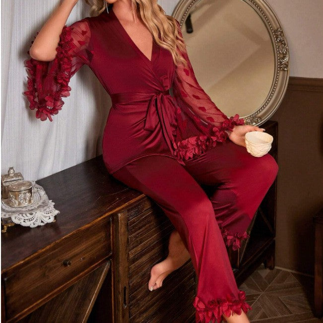 Noir Bloom Lounge Set