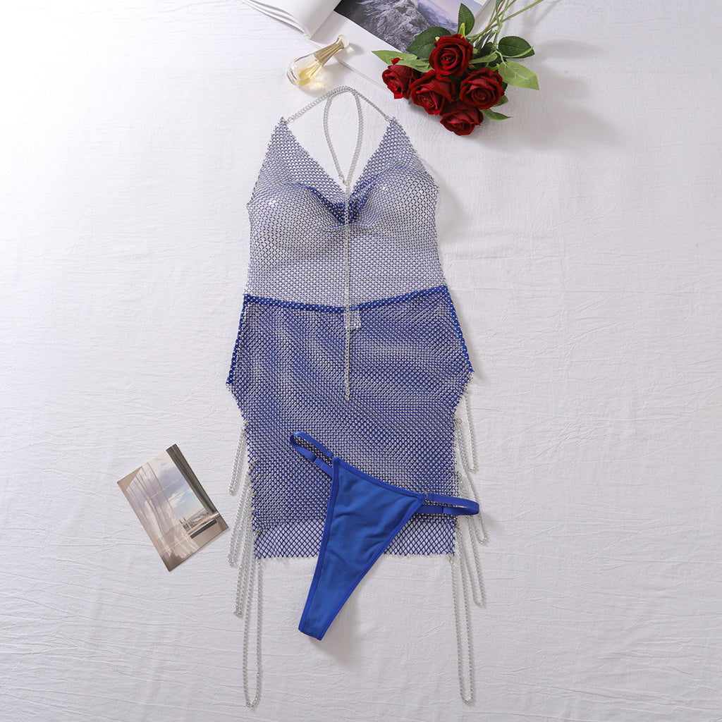 Starlight Mesh Chemise Set