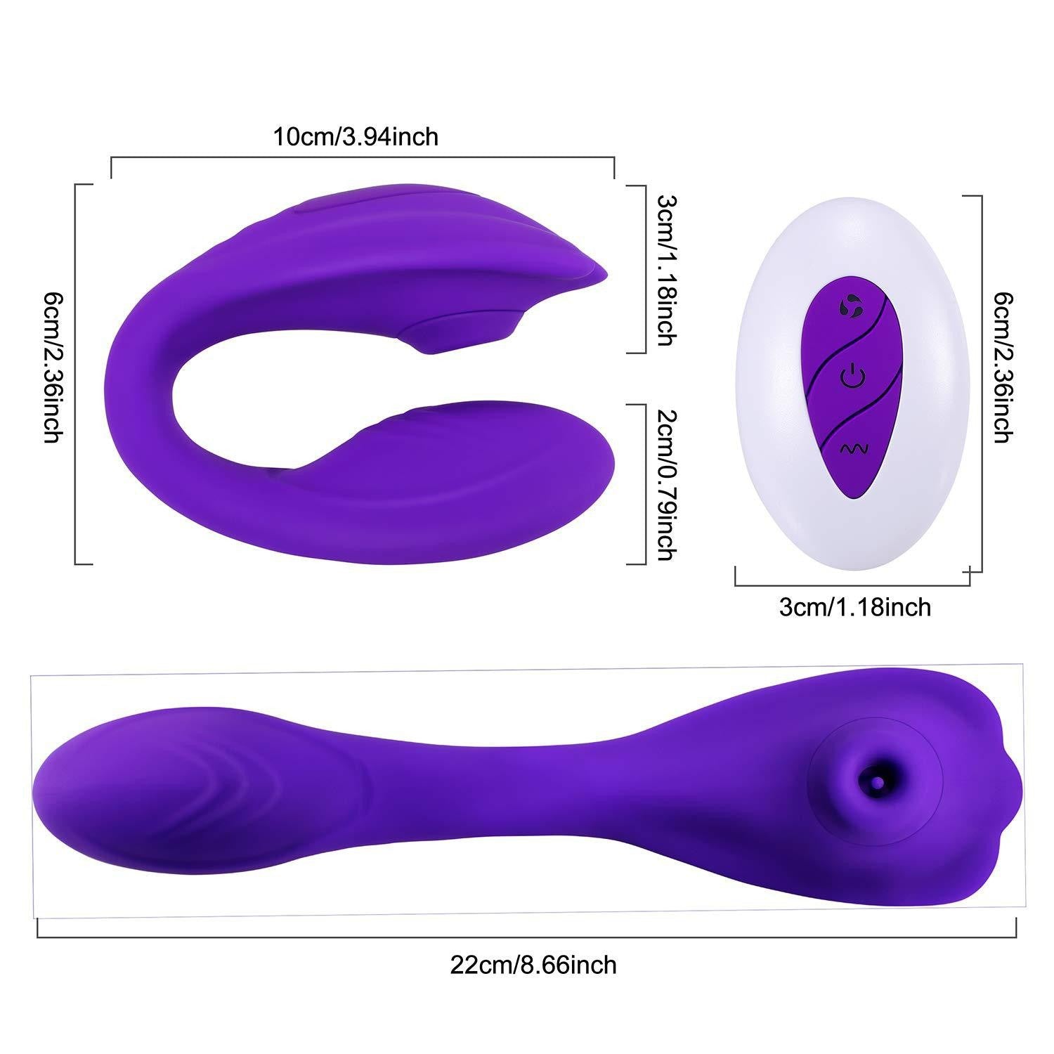 Remote Wearable Curve Vibrator