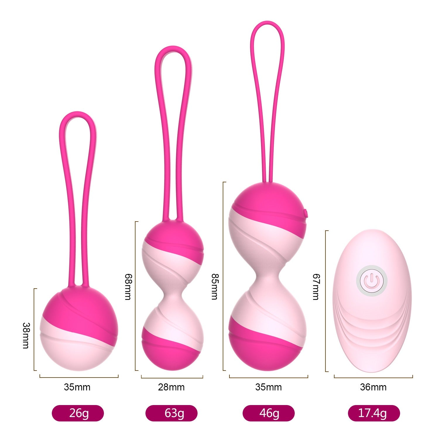 Bloom Pelvic Floor Training Set