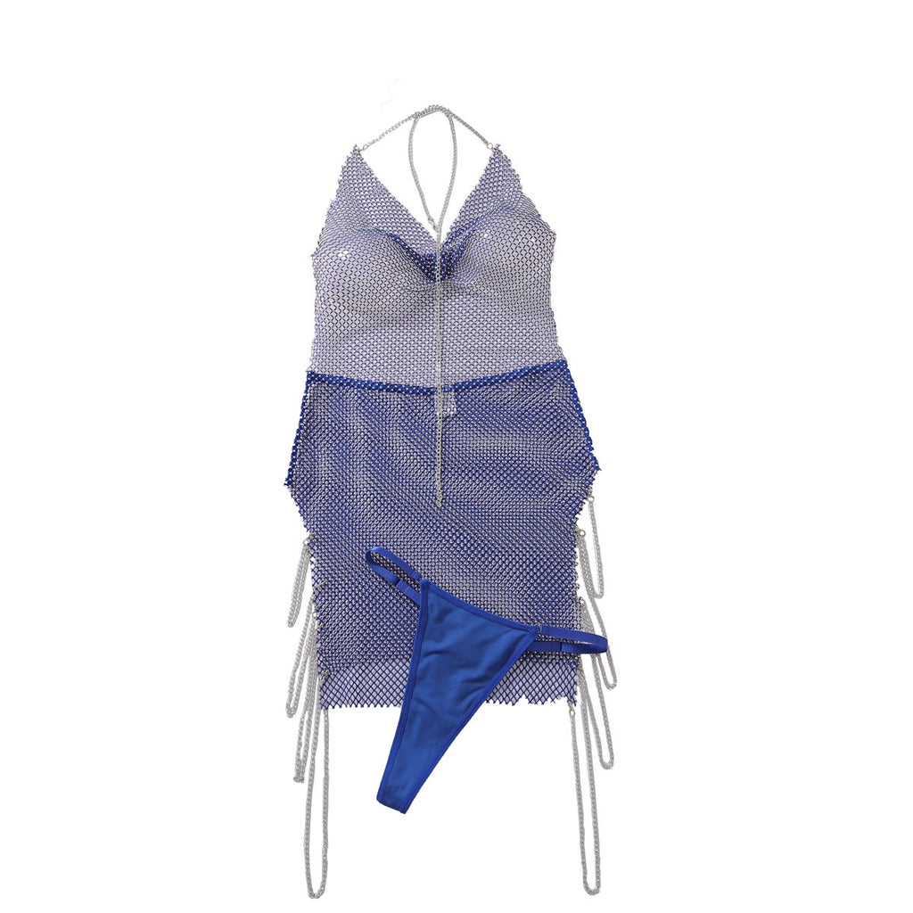Starlight Mesh Chemise Set